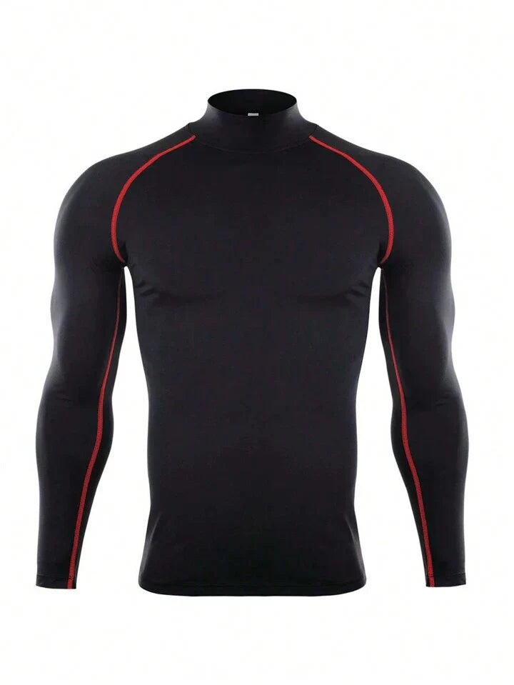 Fitness Men Sports Tee for Workout & Compression