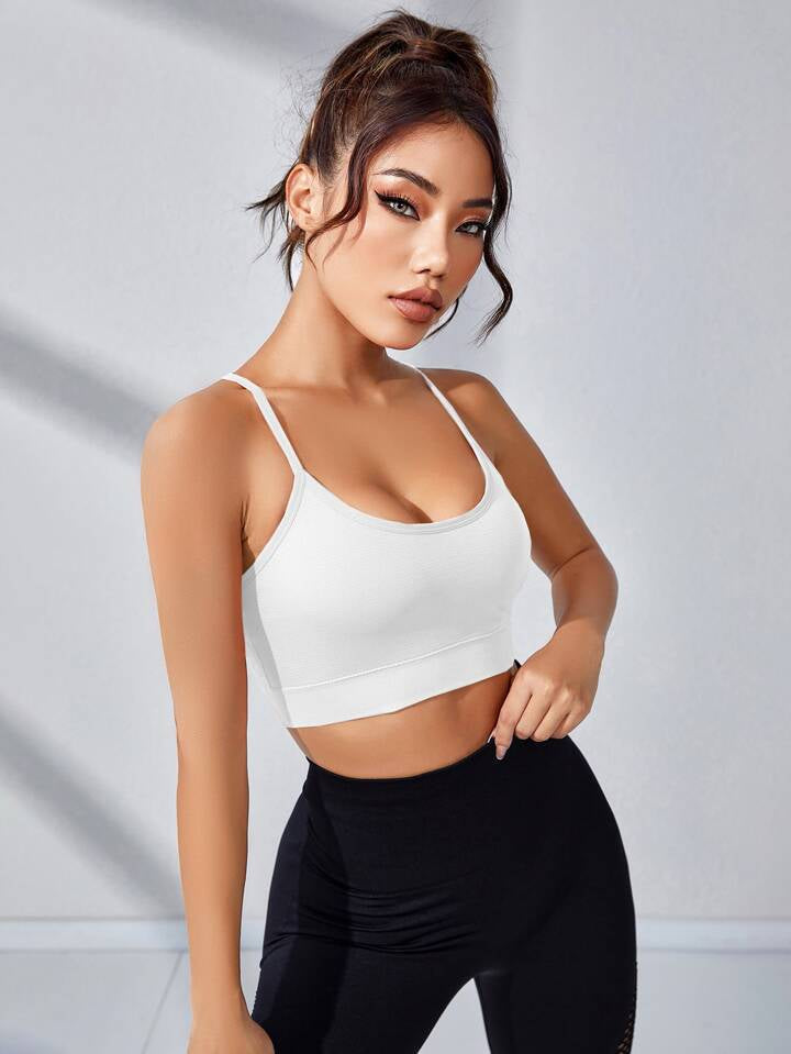 Crisscross Back Sports Bra