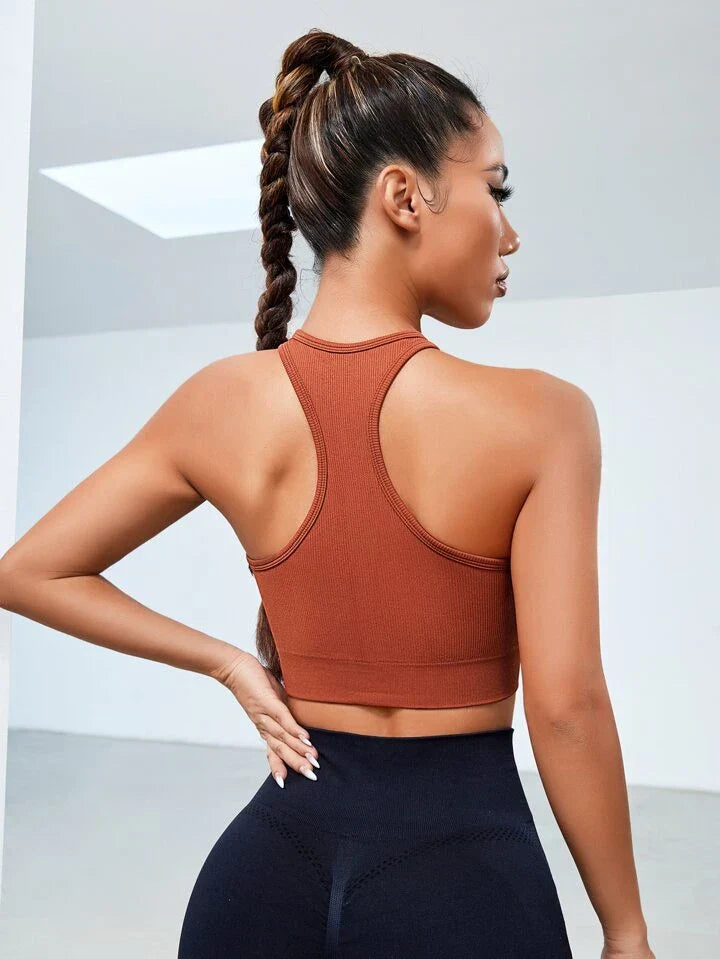 Yoga Basic Racer Back Sports Bra