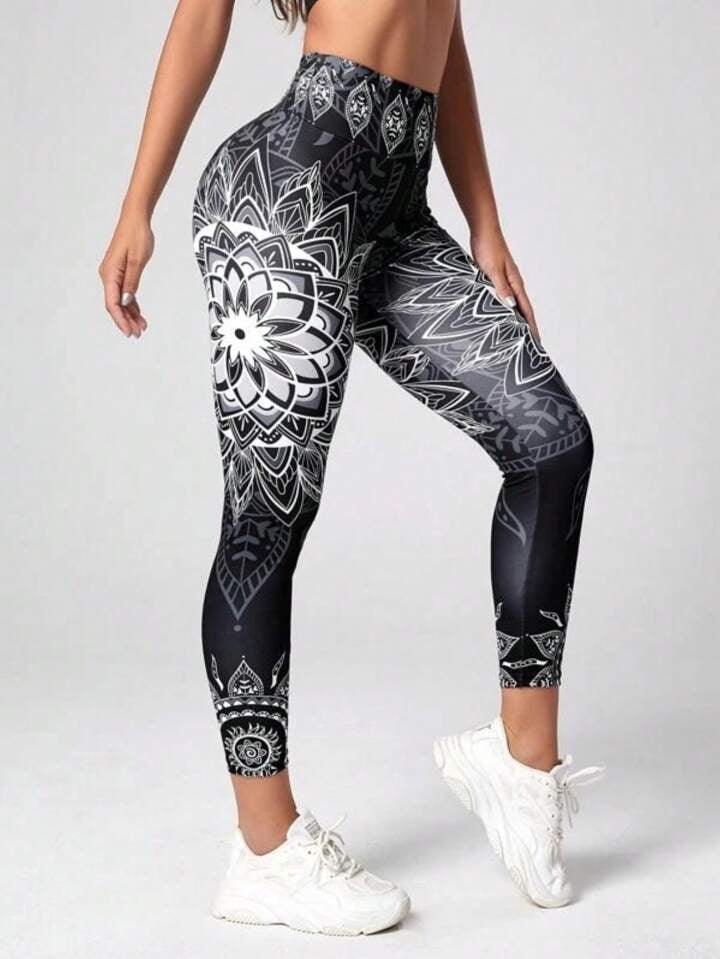 Compression Workout Leggings -  Tummy Control & Butt Lifting