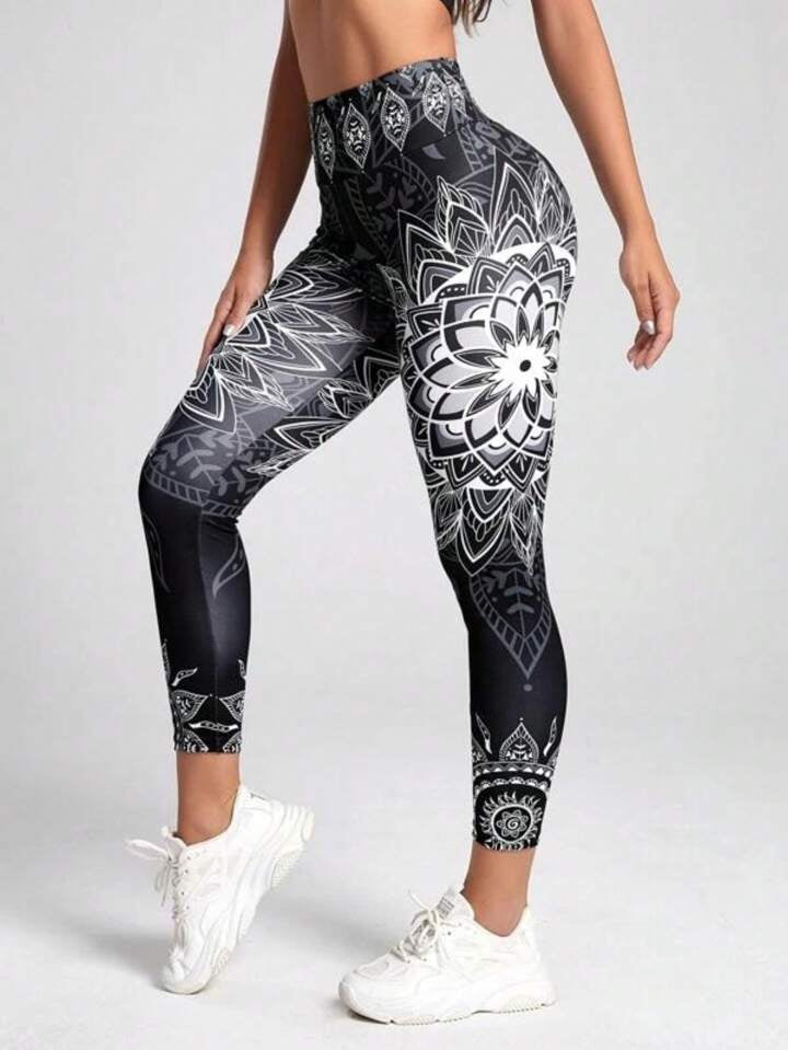 Compression Workout Leggings -  Tummy Control & Butt Lifting