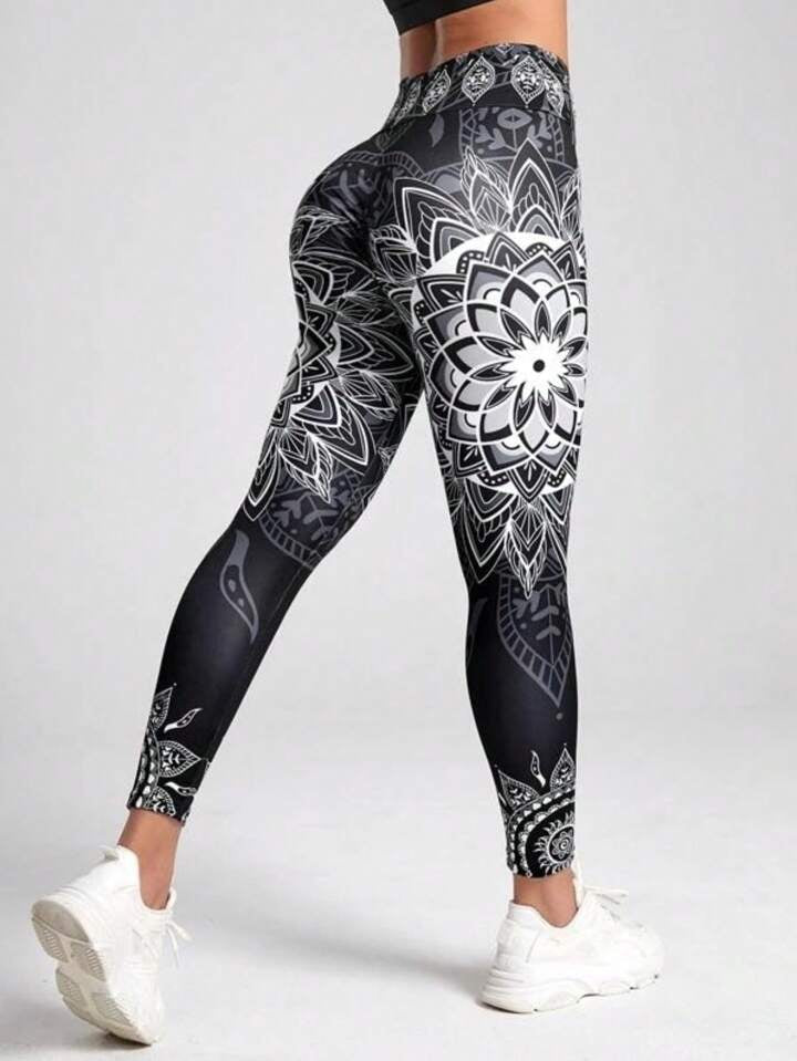 Compression Workout Leggings -  Tummy Control & Butt Lifting
