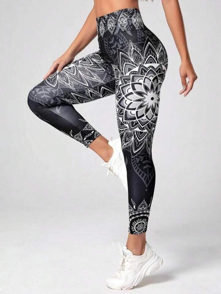 Compression Workout Leggings -  Tummy Control & Butt Lifting