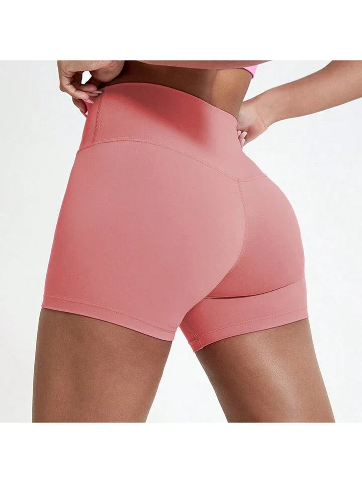 High Waist Yoga Shorts & Booty Shorts