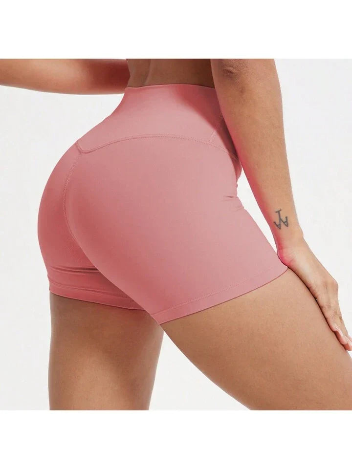 High Waist Yoga Shorts & Booty Shorts